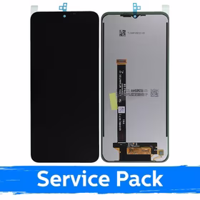 LCD Ekraan Ühildub Samsung G556 Xcover 7 Must (Service Pack)