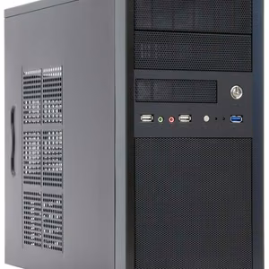 Chieftec CT-01B-OP arvutikorpus, MiniTower, MicroATX, must
