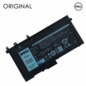 Notebook aku, DELL D4CMT, 4254mAh, Original