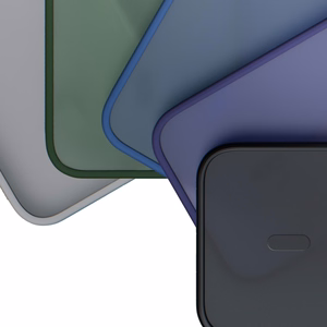 3mk Smoke MagCase for iPhone 16 Pro Max - sinine-Translucent