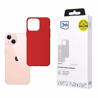 Ümbris jaoks iPhone 14 from the 3mk Matt Ümbris seeria - punane