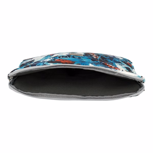 Wonder Sleeve Laptop 15-16 inches valge poppies