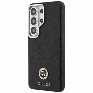 Guess ümbris Rhinestone Round Logo MagSafe for Samsung Galaxy S26 Ultra must