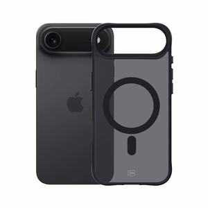 3mk Smoke MagCase jaoks iPhone 17 Air - Must Semi-Läbipaistev