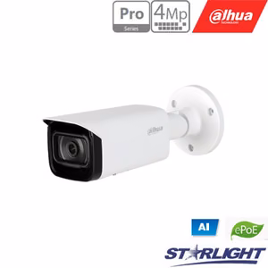 Dahua IPC-HFW5442T-ASE 4 MP WizMind Network Bullet Camera, 2.8 mm