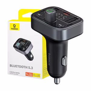 FM-передатчик Baseus S-09 Pro, Bluetooth (черный)