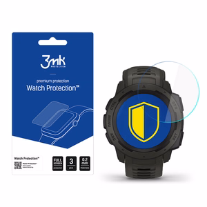 Garmin Instinct – 3mk Watch Protection FlexibleGlass nutikella ekraanikaitse