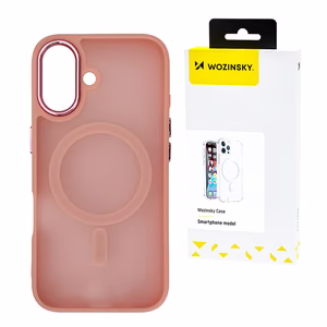 Wozinsky Fashion Ümbris MagSafe jaoks Samsung Galaxy S25+ - roosa