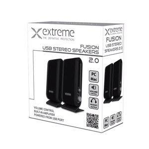 Extreme XP102 kõlarid 2.0 kanalit 4 W mustad