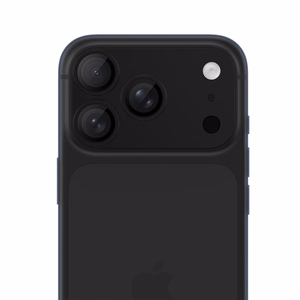 Benks OmniWarrior integreeritud metallist kaameraobjektiivide kaitse (C.M.SX.AP.BK.0071) iPhone 18 Pro Max telefonile (AR, must)