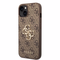Guess GUHCP15M4GMGBR iPhone 15 Plus 6.7" brown/brown hardcase 4G Big Metal Logo