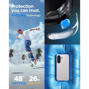 Spigen Ultra Hybrid ümbris Galaxy A57 5G läbipaistev