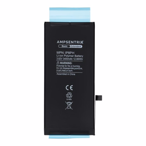 AmpSentrix Basic battery for iPhone 8 Plus (high capacity 3400 mAh)