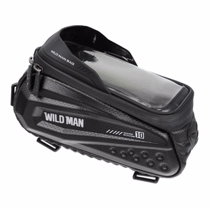 WILDMAN reisikott jalgratta raamile lukuga, 1,2L (4 "- 7"), ES10, must