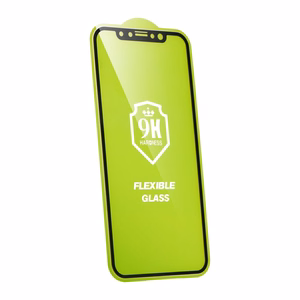 Bestsuit Flexible Hybrid Glass 5D jaoks Apple iPhone 12 mini must