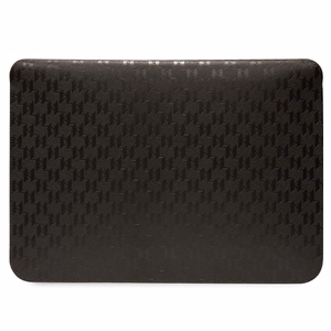 Karl Lagerfeld Saffiano Monogram Ikonik ümbris jaoks a 16" laptop - must