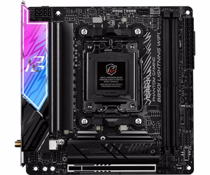 Asrock Phantom Gaming B850I Lightning WiFi emaplaat AMD B850 Socket AM5 mini ITX