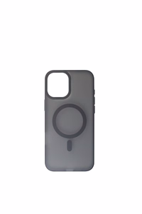 JM MAGSAFE SILK FROST I for iPhone 16 Black