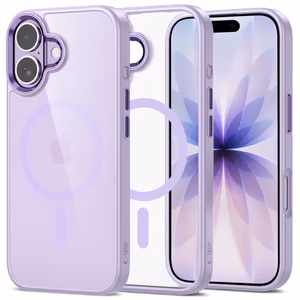 Tech-Protect MagMat MagSafe Ümbris jaoks iPhone 17 - Läbipaistev Purple