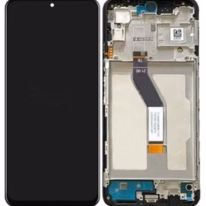LCD ekraan Xiaomi Poco M4 Pro 5G/Redmi Note 11S 5G/Redmi Note 11T 5G puuteekraaniga koos raamiga must ORG