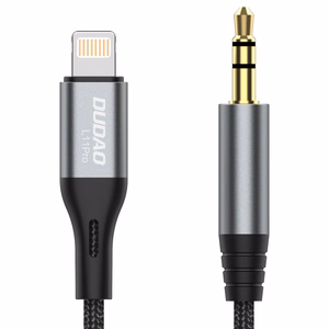 Dudao audio kaabel Lightning - mini jack 3.5mm 1m hall (L11PRO)