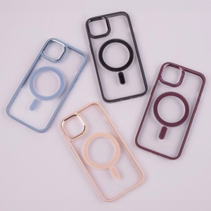 Чехол "MagCase Satin" для Apple iPhone 16 чёрный