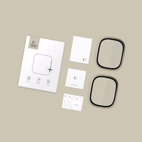 Tech-Protect 2-pack karastatud klaas jaoks Apple Watch Ultra 49mm - silver and must