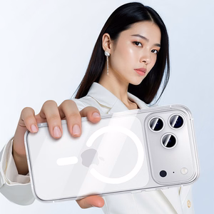 Benks Magnetic Crystal Ümbris jaoks Iphone 17 Air läbipaistev (Camera Control Button)