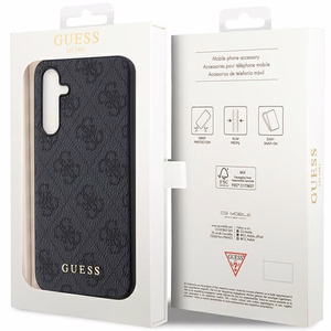 Guess GUHCS23FEG4GFGR S23 FE S711 hall/hall hardcase 4G Metal kuldne Logo