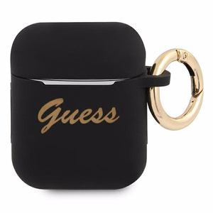Guess GUA2SSSK AirPods kate must/must Silikoon Vintage Script