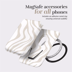 MIO Sandy Zebra Magsafe Ümbris kaardihoidjaga