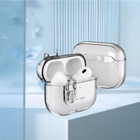 Tech-Protect Slim Hook Ümbris jaoks AirPods 1 / 2 - Clear