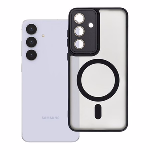 VARIETE MAG COVER Ümbris compatible koos MagSafe jaoks SAMSUNG S25 FE must