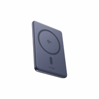 Baseus PicoGo AM31 Qi2 5000mAh 20W Ultra-Thin MagSafe Compatible Akupank with Alus and Baseus Simple USB-C 20cm Braided Kaabel - Hall