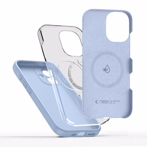 Tech-Protect Silicone MagSafe Ümbris jaoks iPhone 17 - sinine