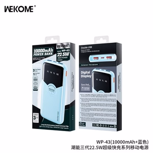 Power Bank WK Design "WP-43" Blue 20000mAh (22.5W)