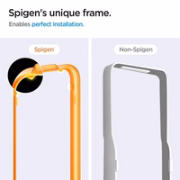 SPIGEN Karastatud klaas ALM GLAS. TR 2-pack jaoks SAMSUNG A55 5G clear