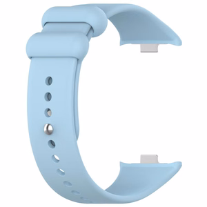 СИЛИКОНОВЫЙ РЕМЕШОК MI BAND 8 PRO /M8 PRO (4). ГОЛУБОЙ