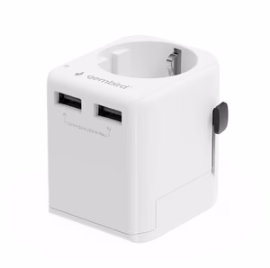 Toiteadapter EU universaalne 12W valge Gembird