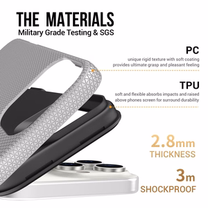 Perfectionists Triangle Mag Ümbris iPhone 17 hõbedane