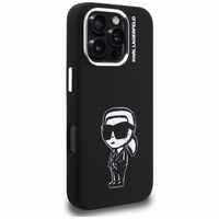 Karl Lagerfeld Silikoon Karl Sketch MagSafe Ümbris for iPhone 16 Pro - must