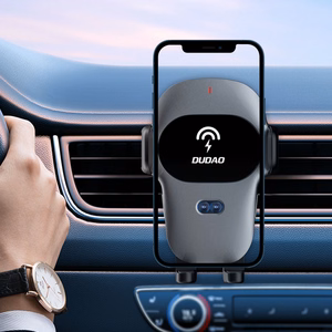 Dudao Automatic Car Hoidja with Built-in Qi 15W Wireless Laadija hall (F20xs)