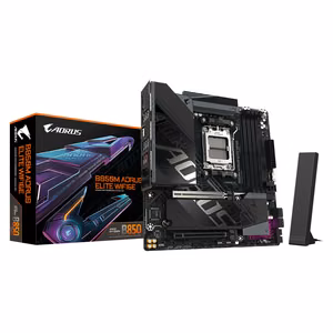 Emaplaat GIGABYTE B850M AORUS ELITE WiFi6E AMD B850 Socket AM5 Micro-ATX DDR5