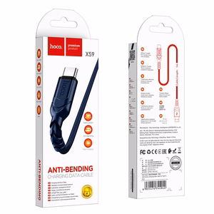 Kaabel USB A to USB C Hoco QC 3A 1 m X59 sinine