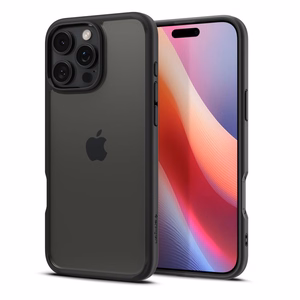 SPIGEN ümbris ULTRA HYBRID jaoks IPHONE 16 Pro matte must