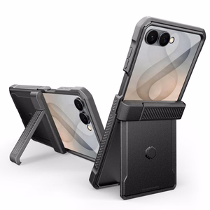 Tech-Protect Kevlar Pro  Samsung Galaxy Z Flip 8 ümbris, must