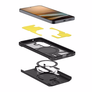Spigen Tough Armor Mag MagSafe чехол для Samsung Galaxy S26+ чёрный