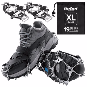 REBEL ACTIVE naastudega libisemistõkked matkajalatsitele, suurus XL, 44–47