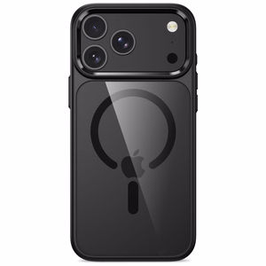 Tech-Protect Magmat MagSafe CC ümbris mudelile iPhone 17 Pro / 18 Pro – läbipaistev must