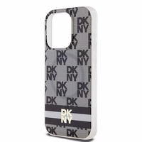 DKNY IML Checkered Mono Pattern & Printed Stripes MagSafe Ümbris jaoks iPhone 14 Pro Max - Must